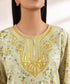 Women's Pret Lawn Printed Embroidered Beige Straight Shirt